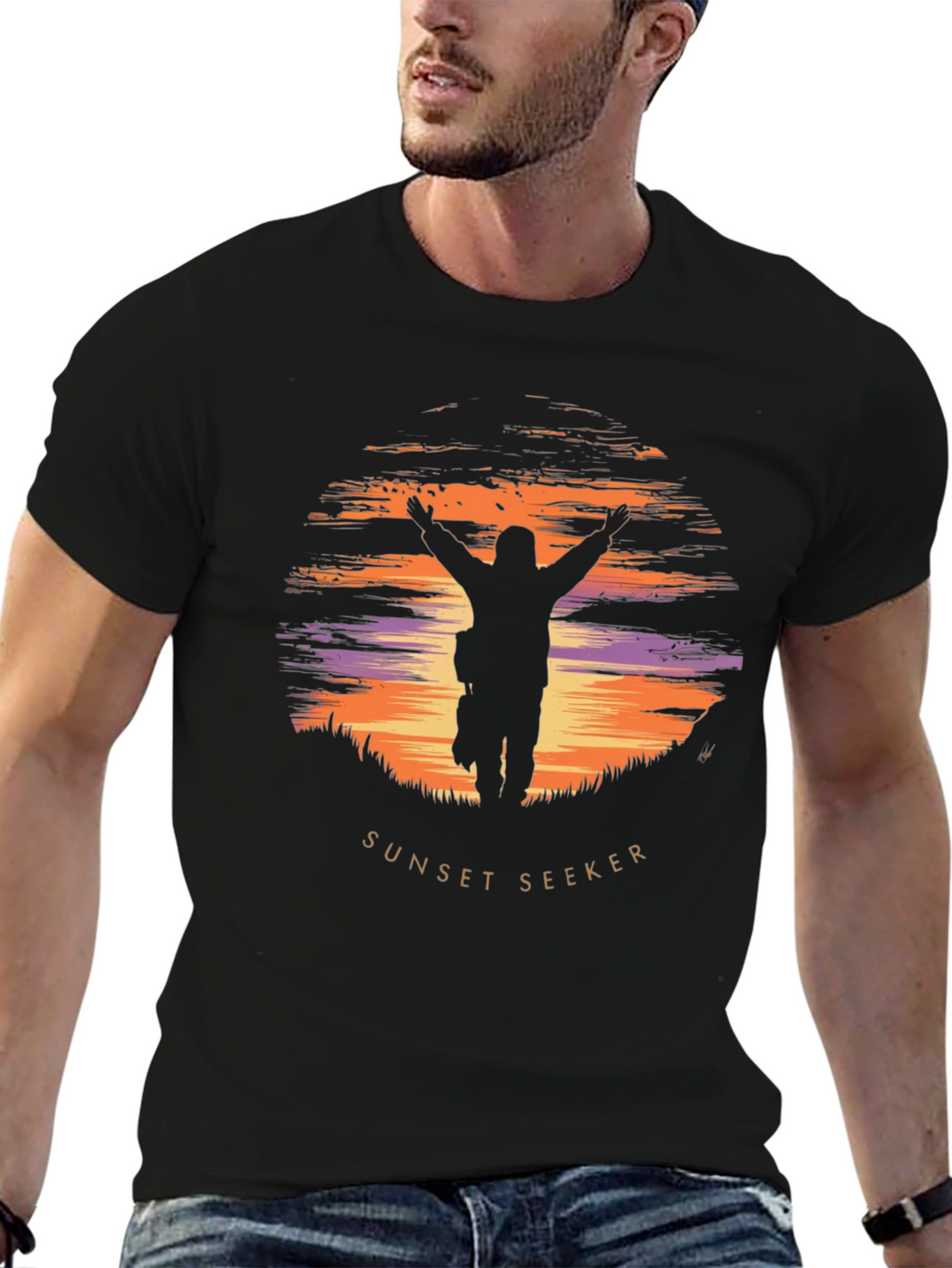 Sunset Seeker Graphic T-Shirt