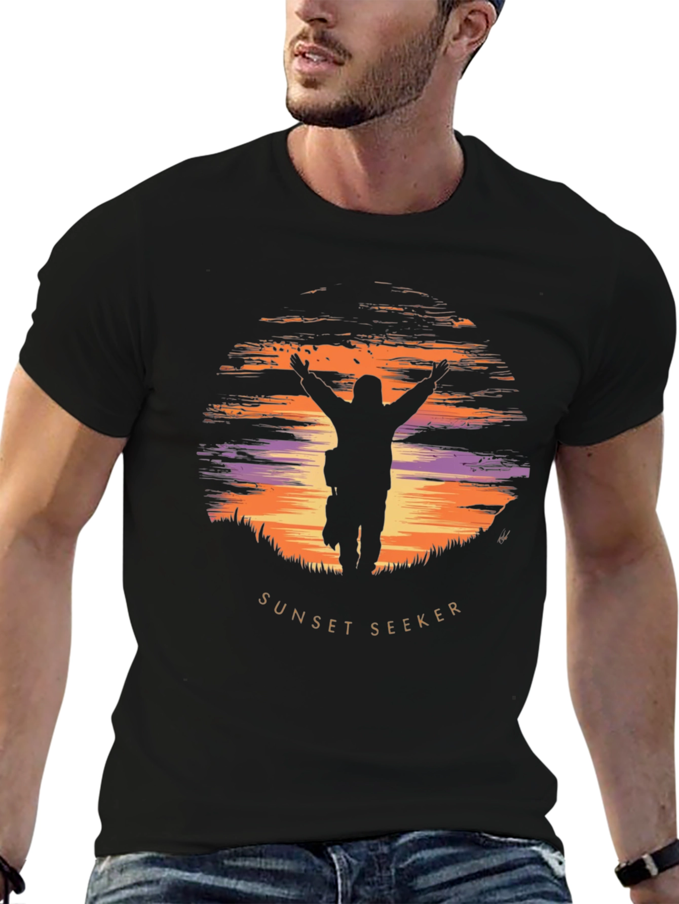 Sunset Seeker Graphic T-Shirt