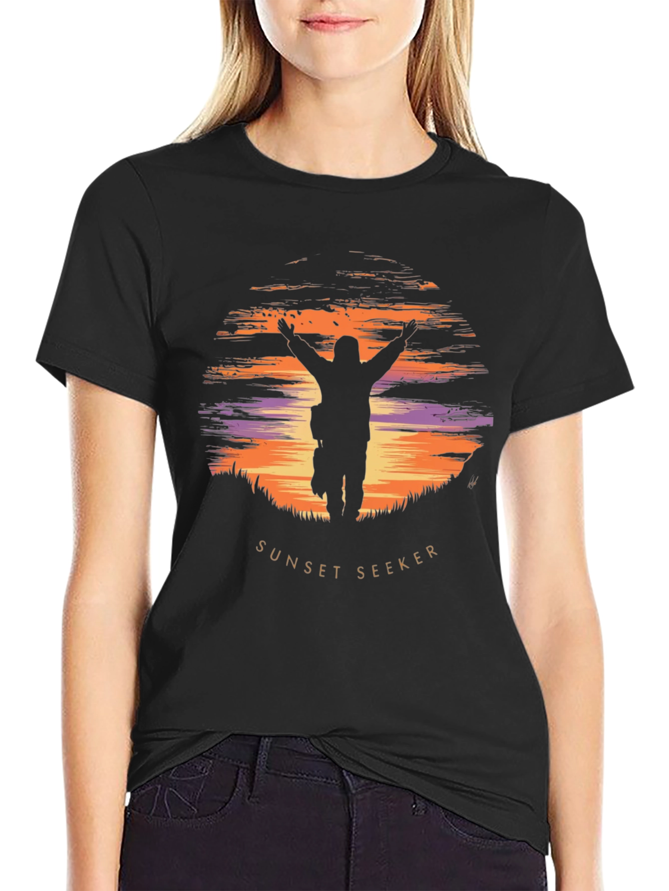 Sunset Seeker Graphic T-Shirt