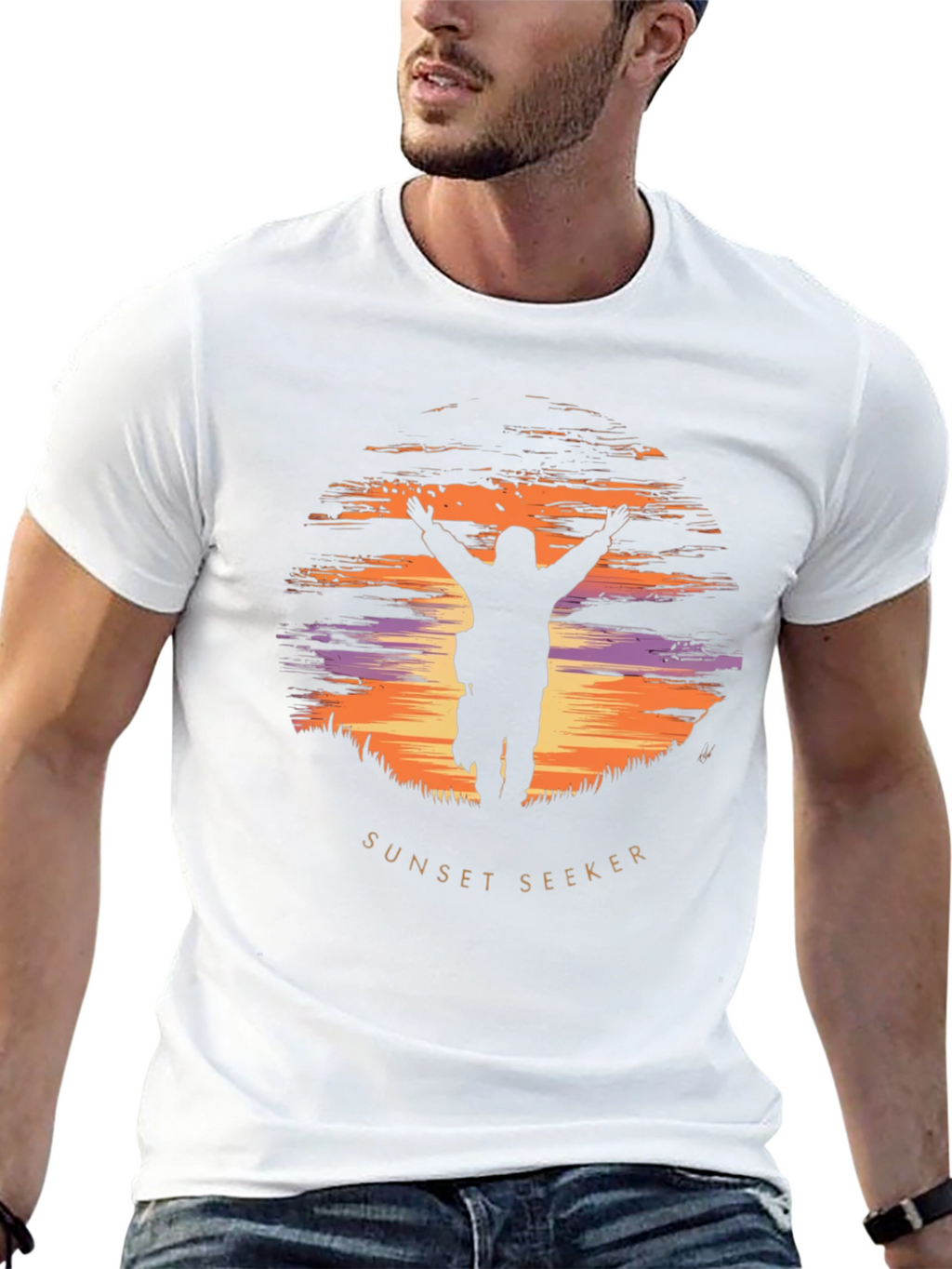 Sunset Seeker Graphic T-Shirt