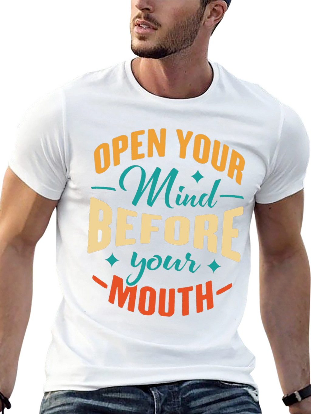 Open Mind Graphic Tee - Unisex