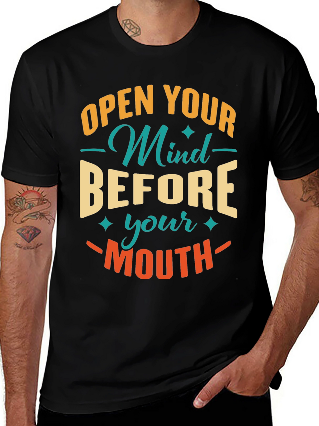 Open Mind Graphic Tee - Unisex
