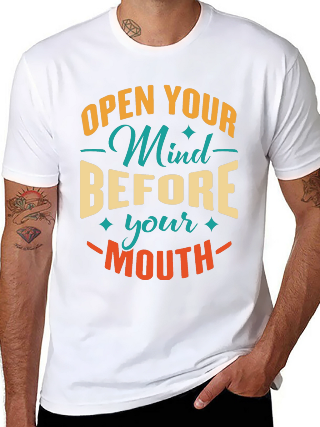 Open Mind Graphic Tee - Unisex