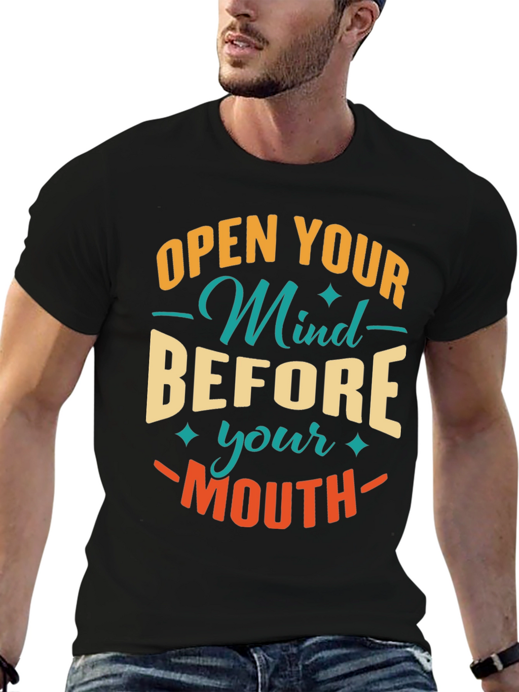 Open Mind Graphic Tee - Unisex
