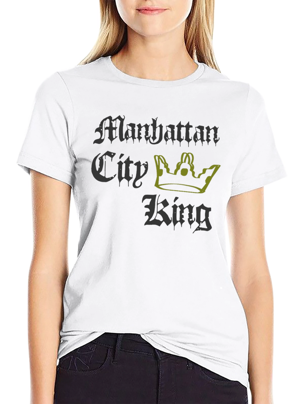 Manhattan City King Graphic T-Shirt