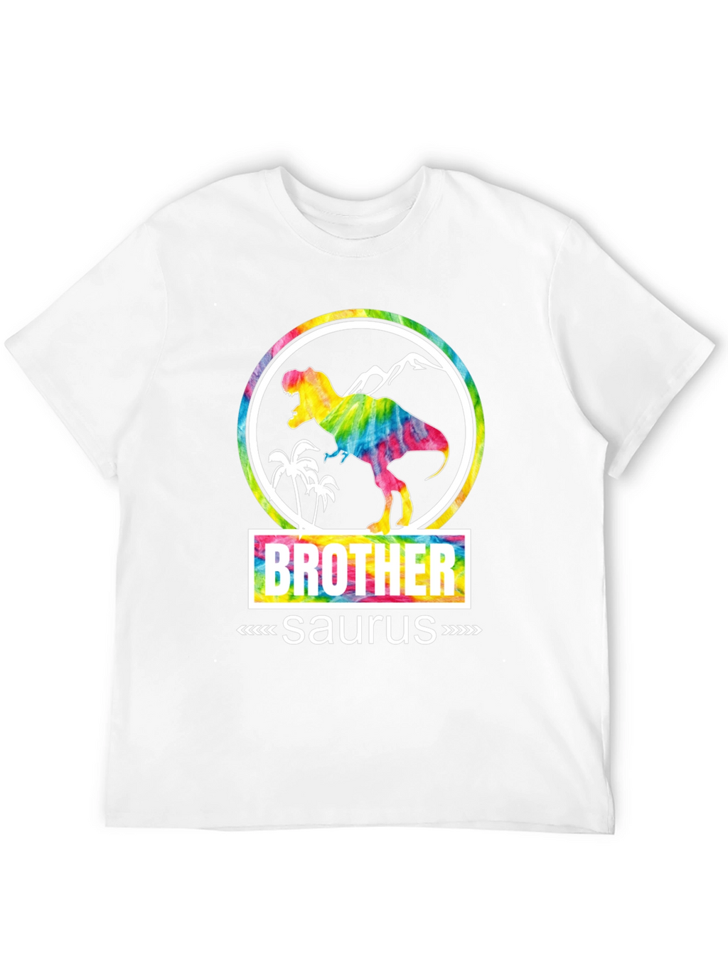 Brother Saurus T-Shirt - Dinosaur Graphic Tee