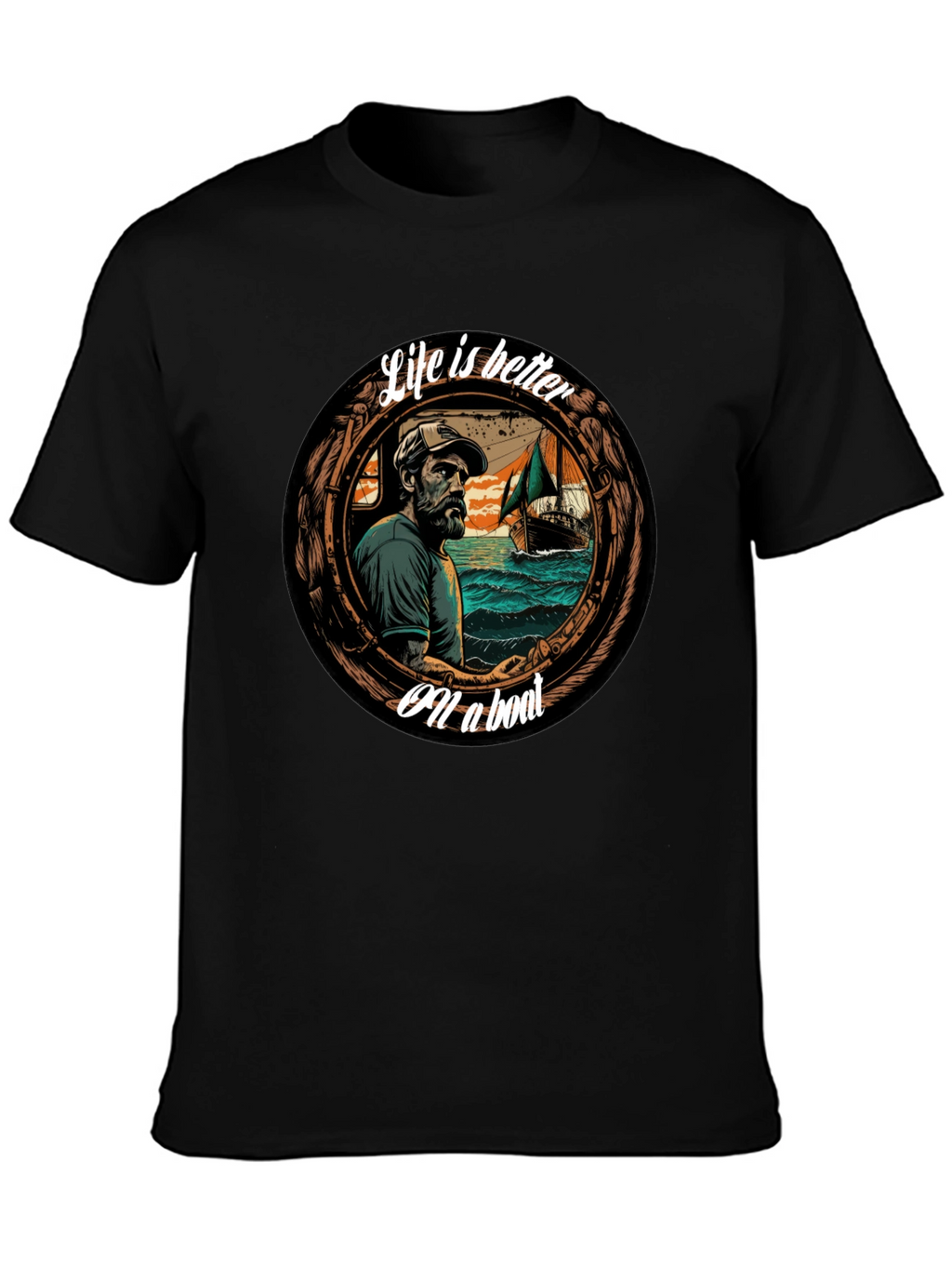 Life is Better on a Boat Graphic Tee