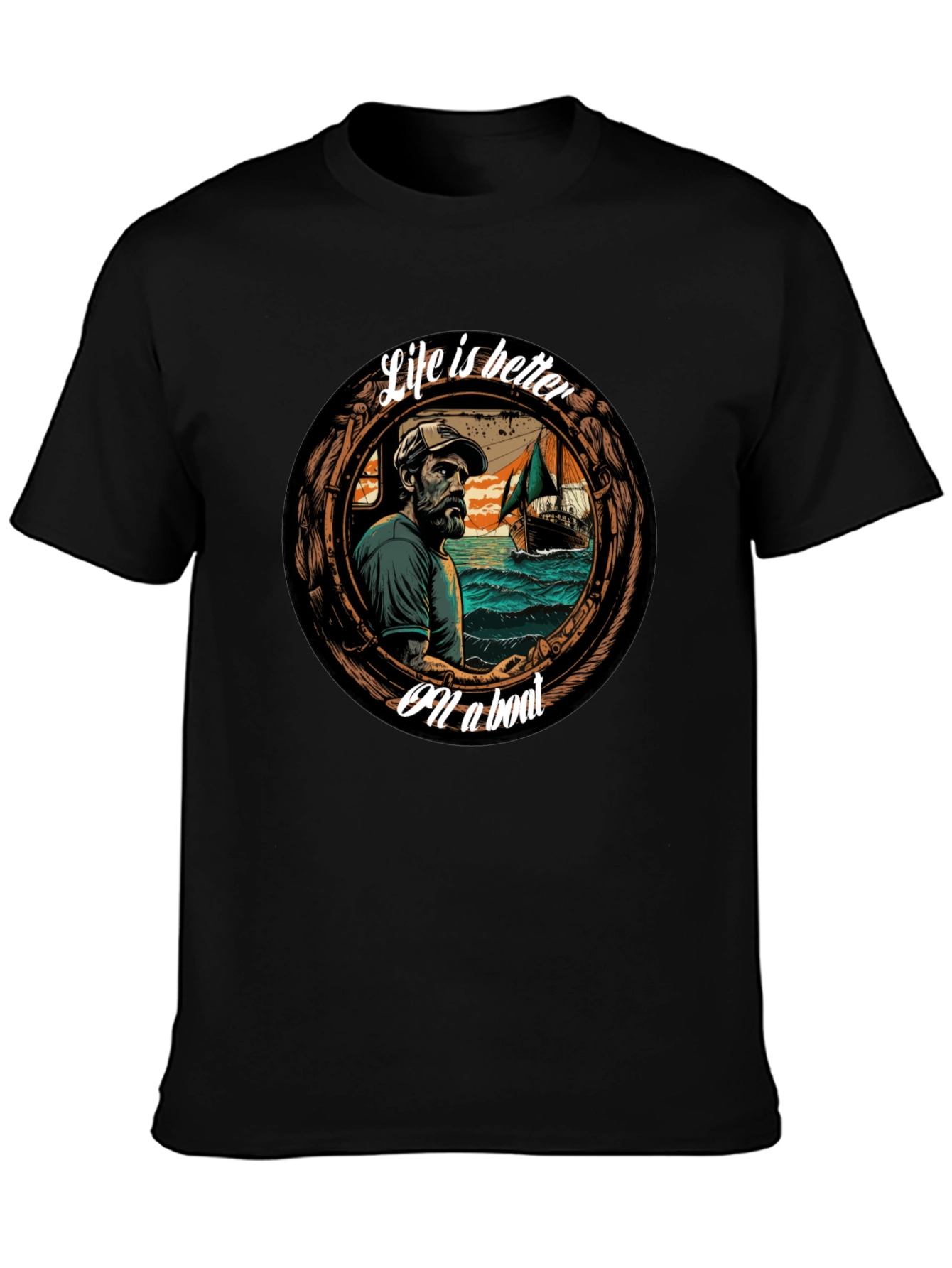 Life is Better on a Boat Graphic Tee