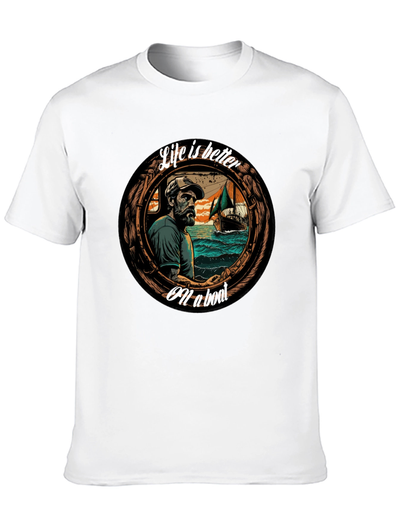 Life is Better on a Boat Graphic Tee