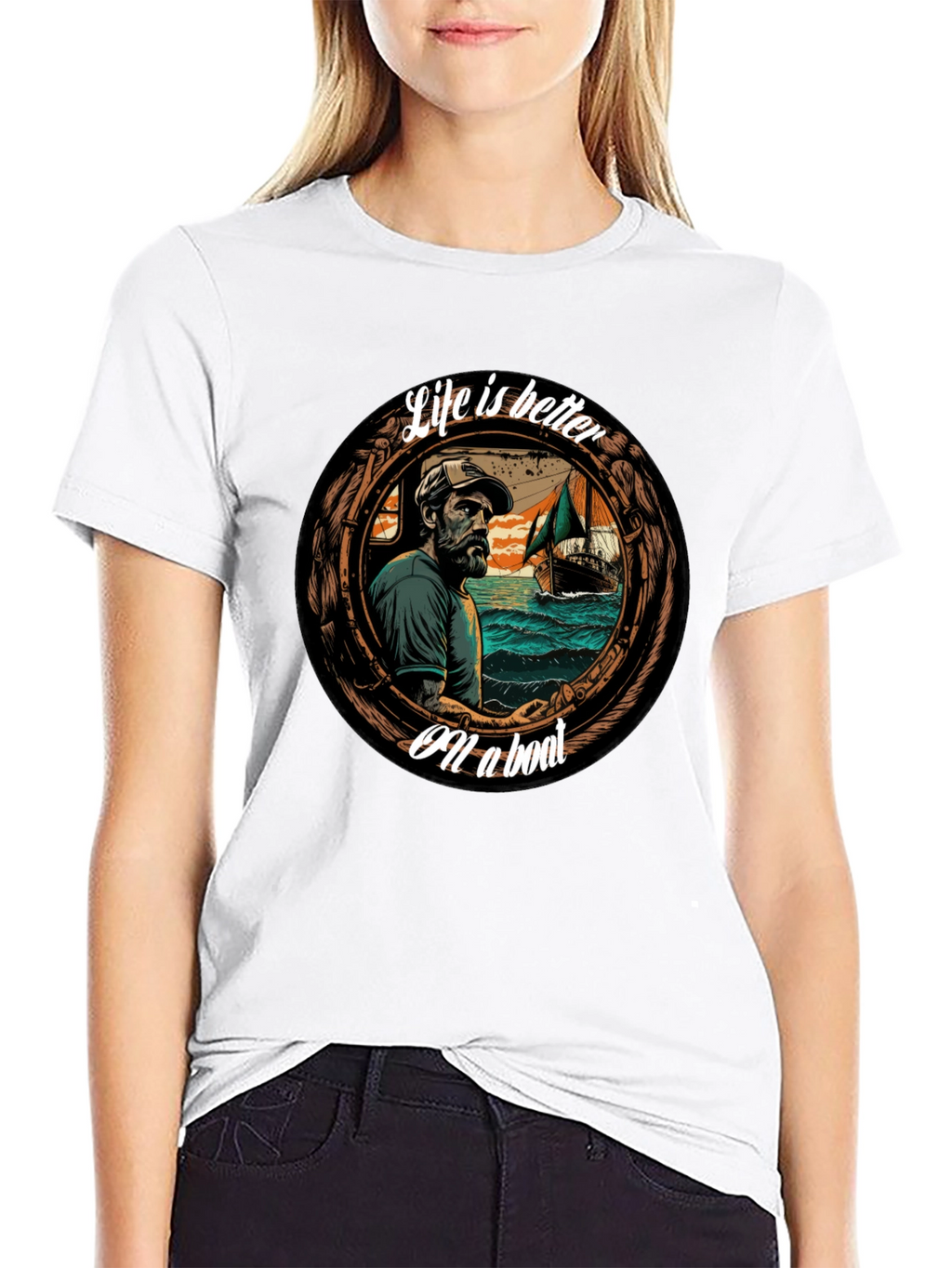 Life is Better on a Boat Graphic Tee