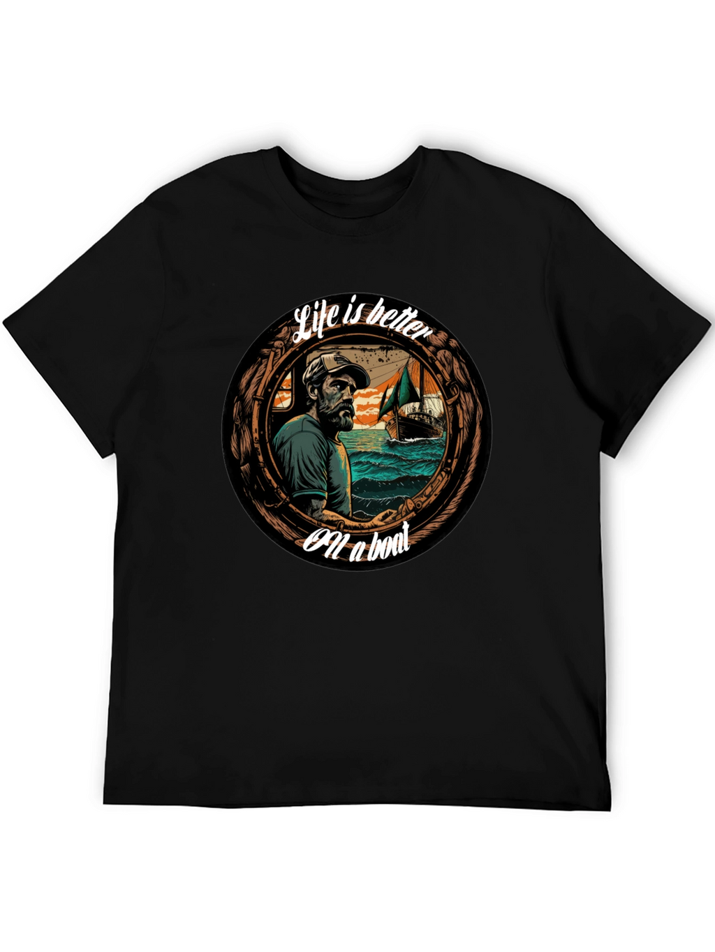 Life is Better on a Boat Graphic Tee