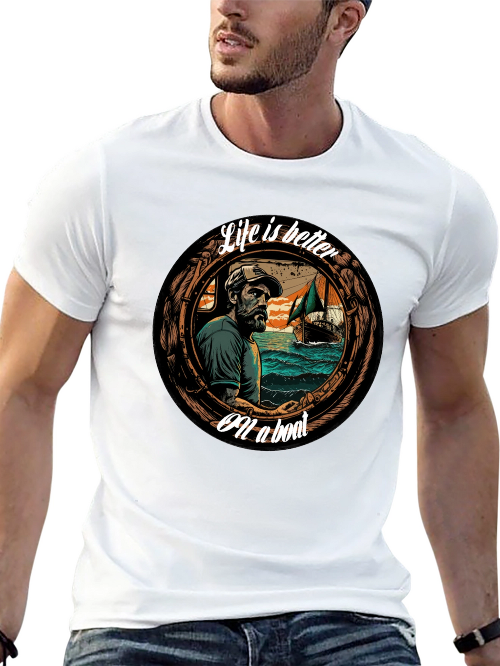 Life is Better on a Boat Graphic Tee