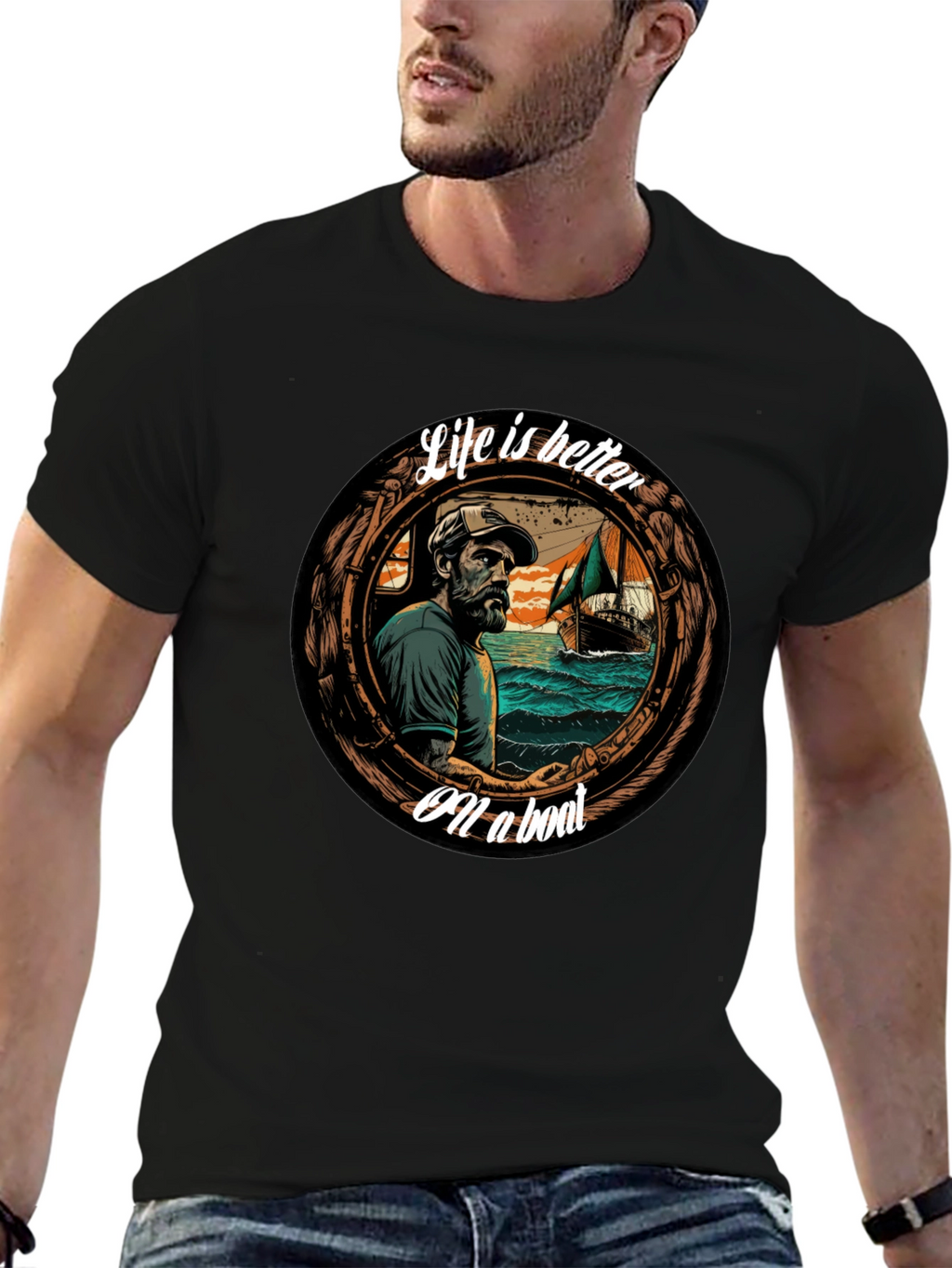 Life is Better on a Boat Graphic Tee