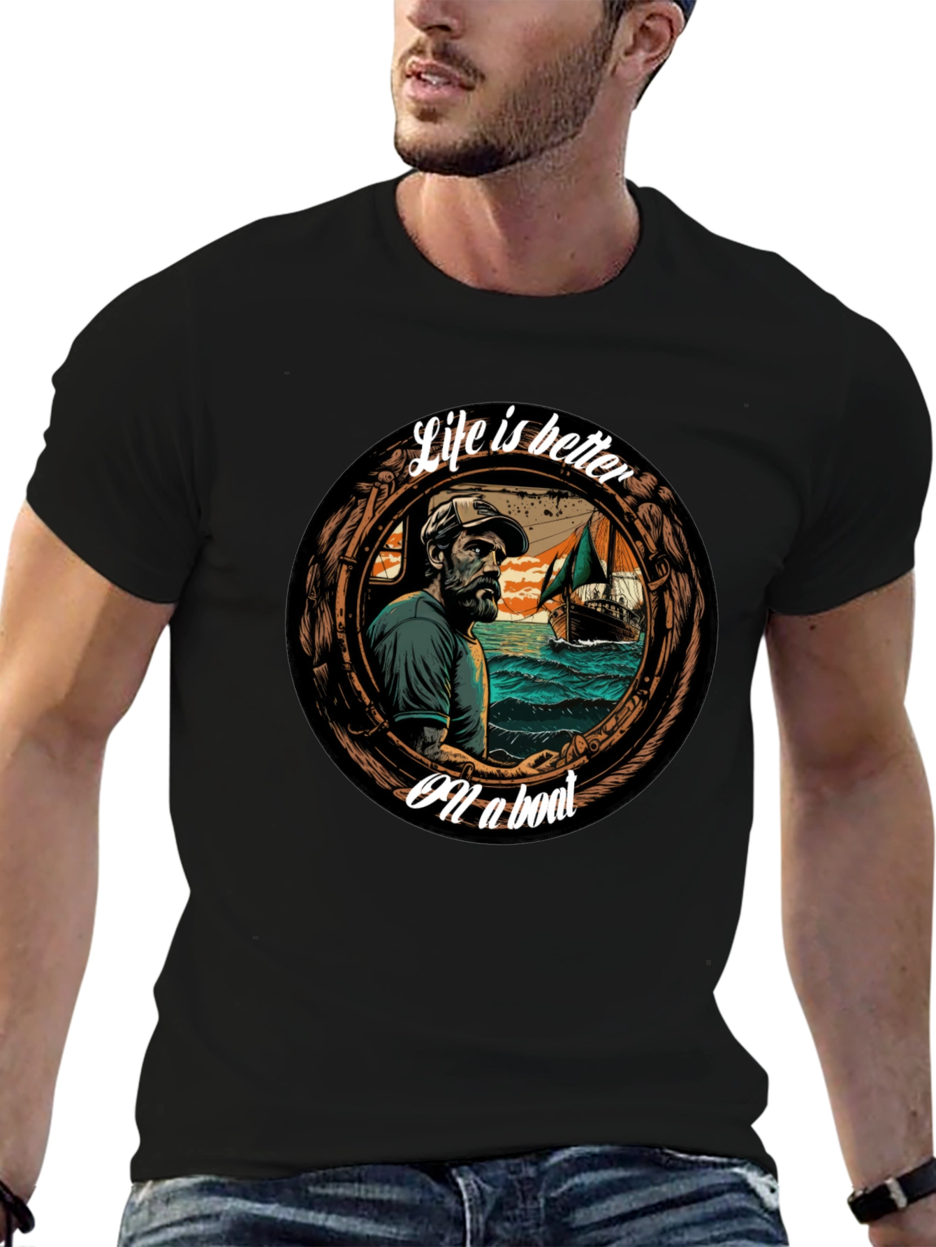Life is Better on a Boat Graphic Tee