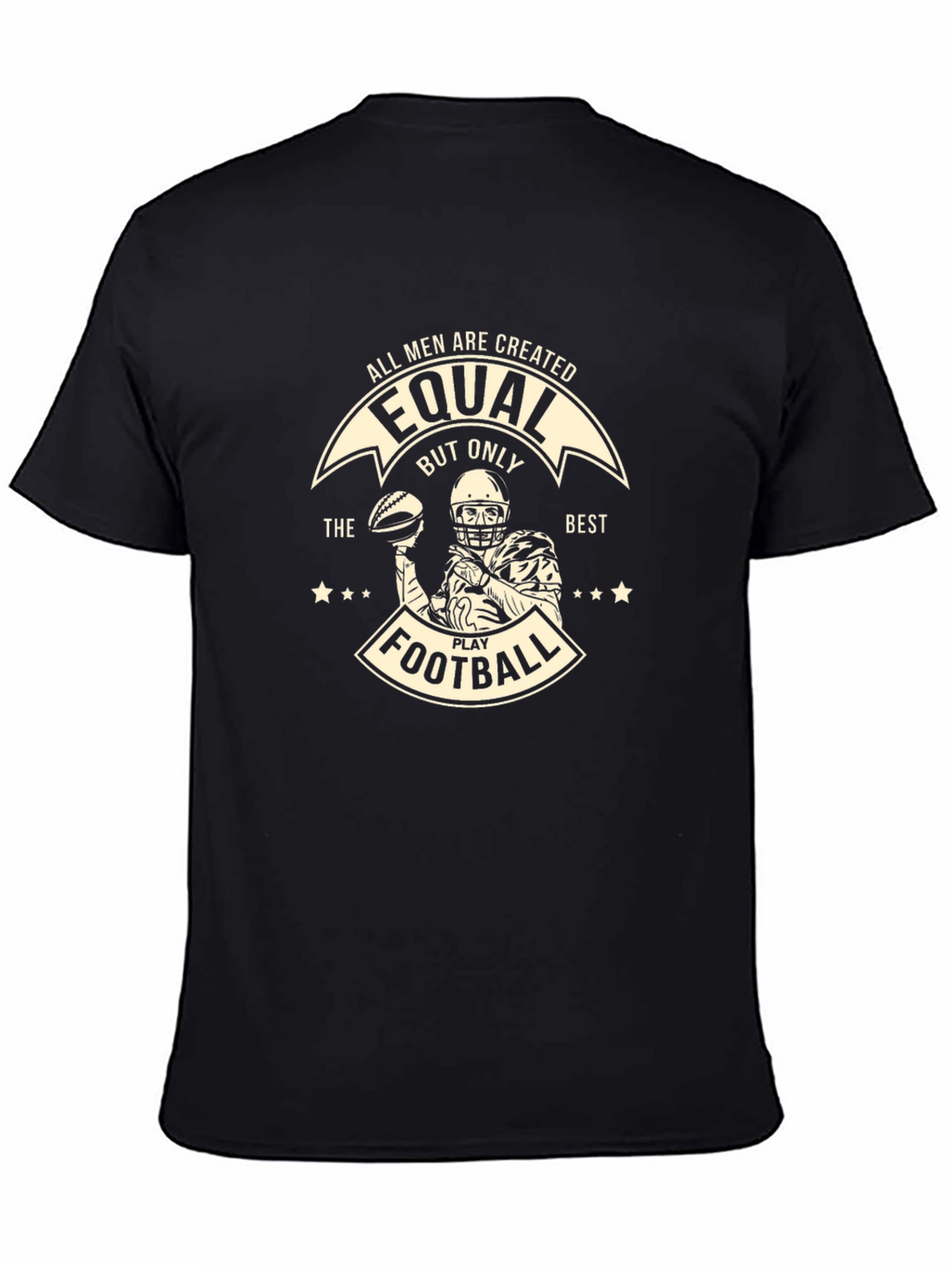 Equal Football Player Graphic T-Shirt