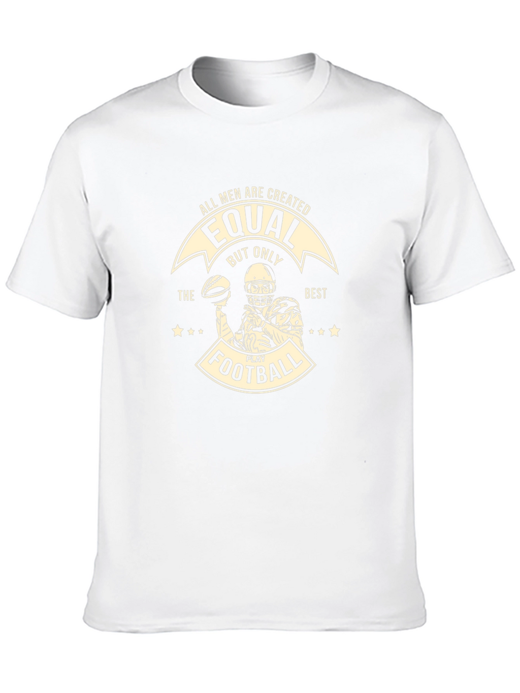 Equal Football Player Graphic T-Shirt