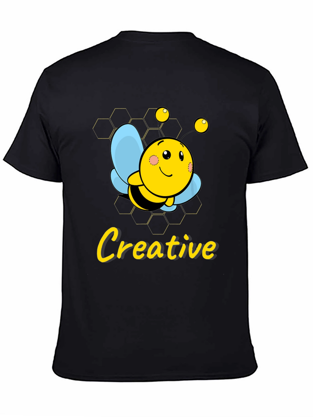 Creative Bee Graphic T-Shirt