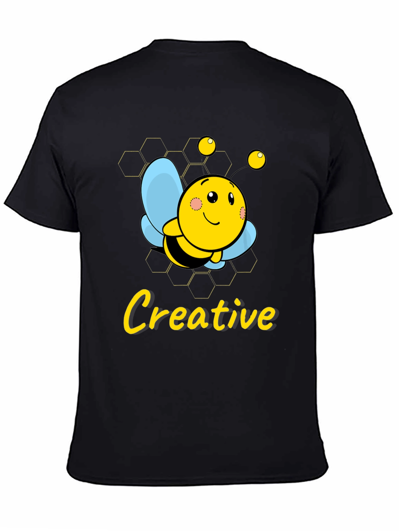 Creative Bee Graphic T-Shirt