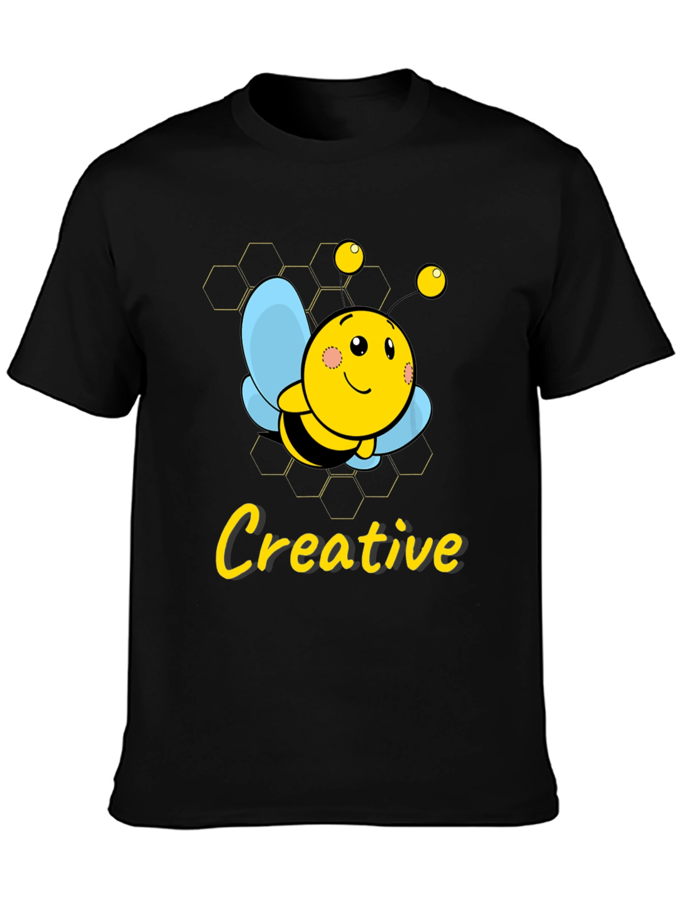 Creative Bee Graphic T-Shirt
