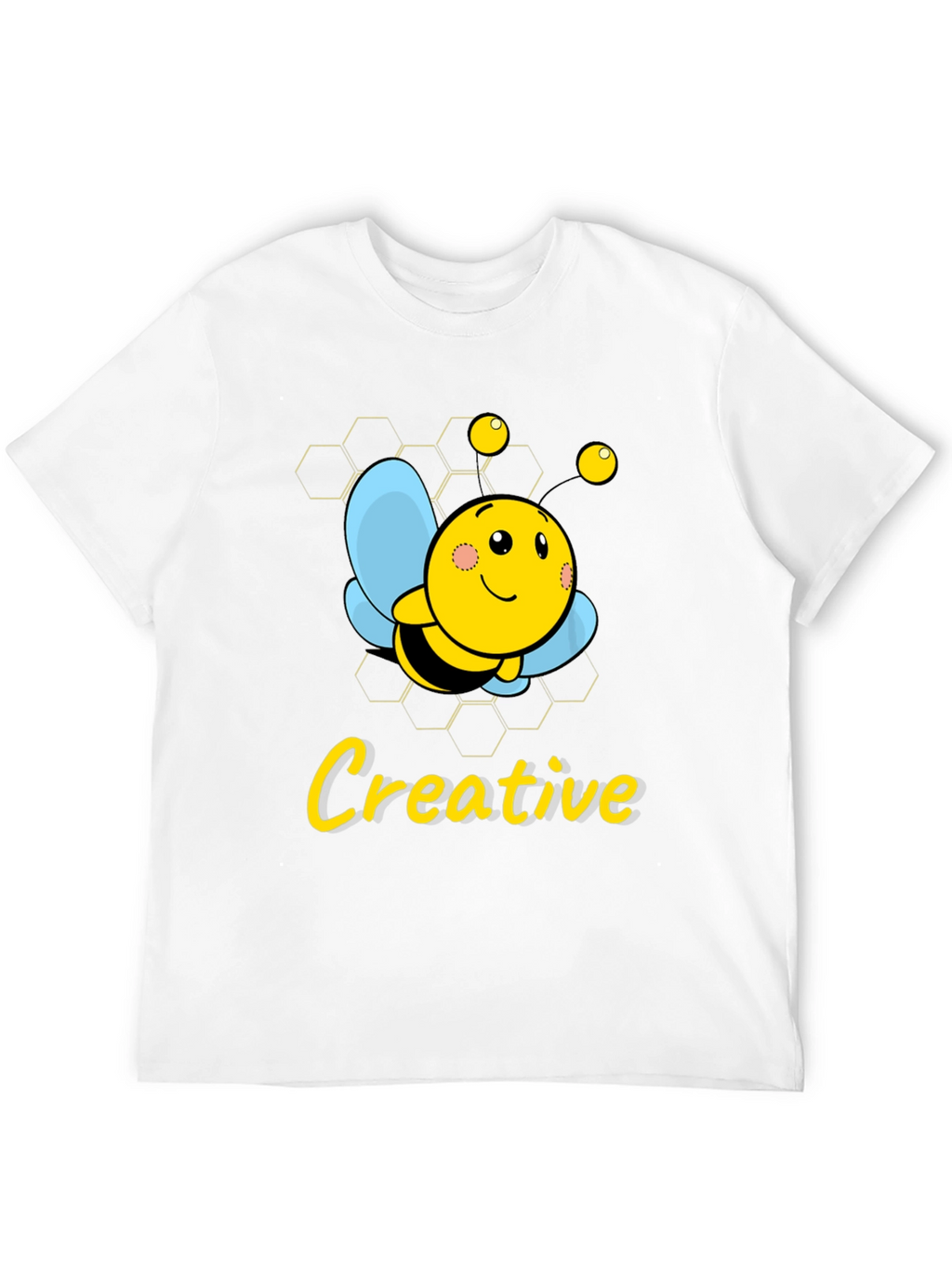 Creative Bee Graphic T-Shirt