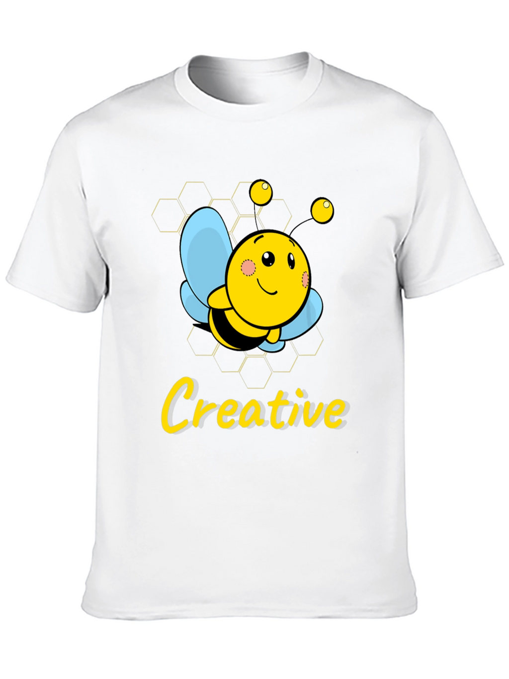 Creative Bee Graphic T-Shirt