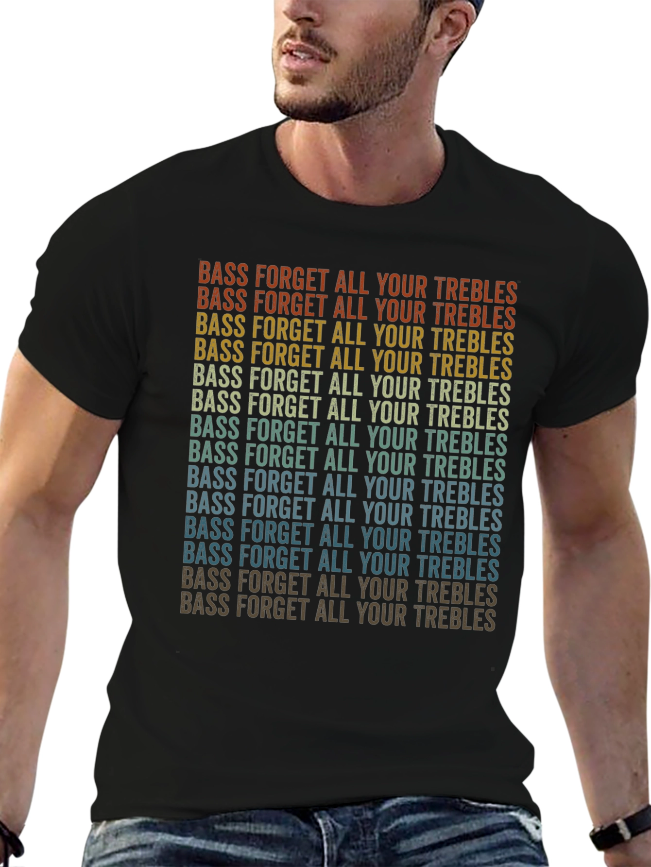 Bass Forget All Your Trebles Graphic Tee