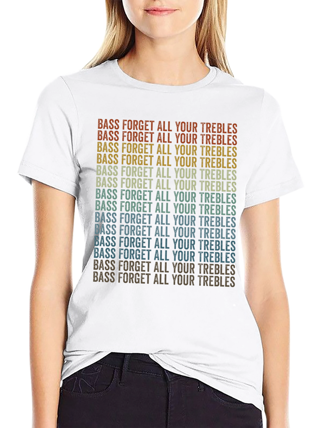 Bass Forget All Your Trebles Graphic Tee