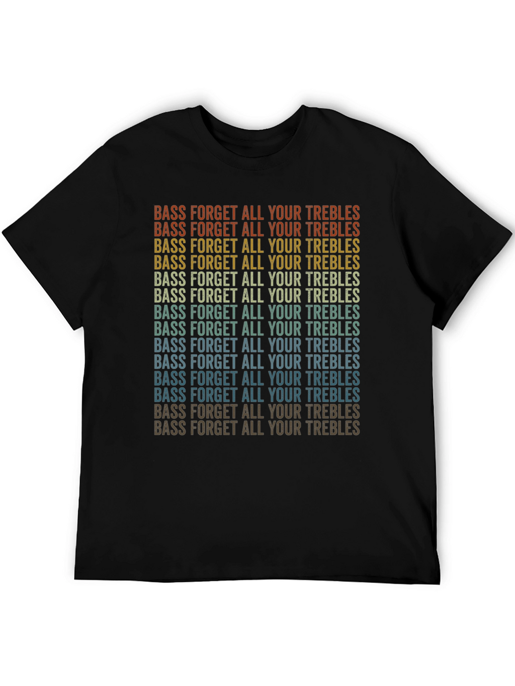 Bass Forget All Your Trebles Graphic Tee