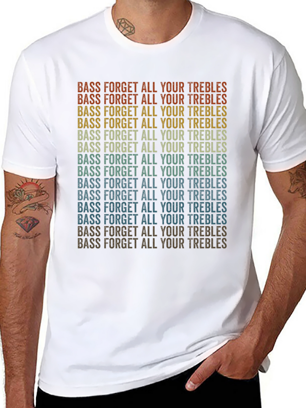 Bass Forget All Your Trebles Graphic Tee