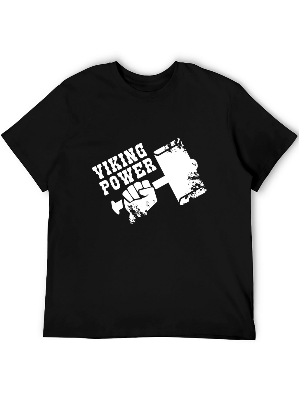 Viking Power Hammer T-Shirt - Black