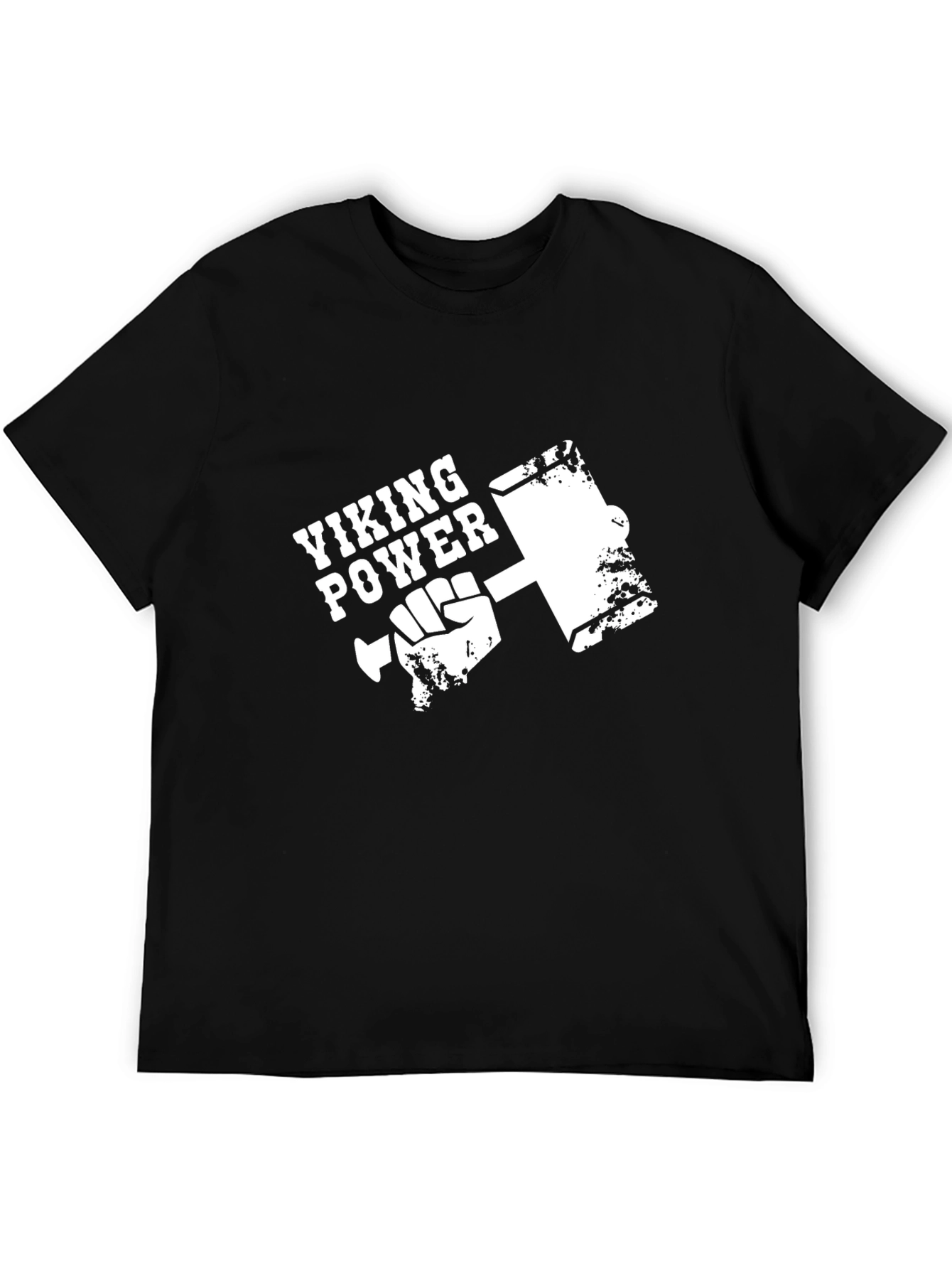 Viking Power Hammer T-Shirt - Black