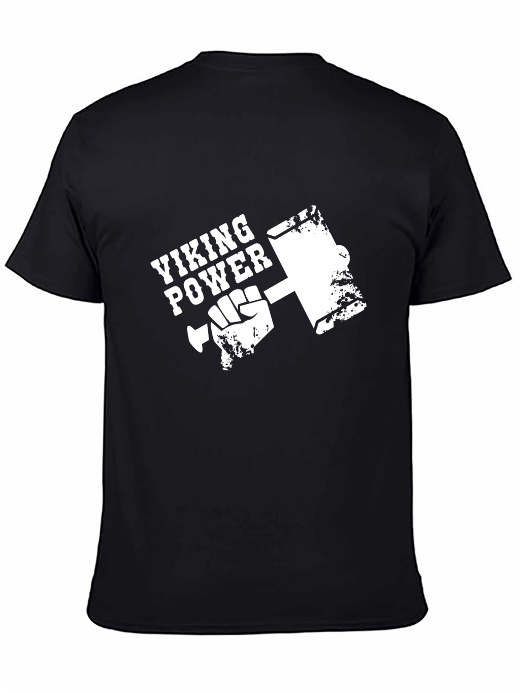 Viking Power Hammer T-Shirt - Black