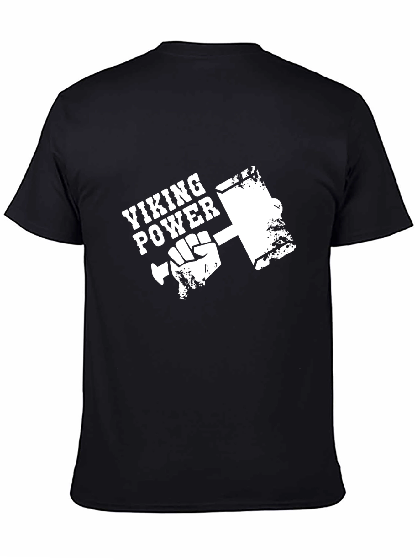 Viking Power Hammer T-Shirt - Black