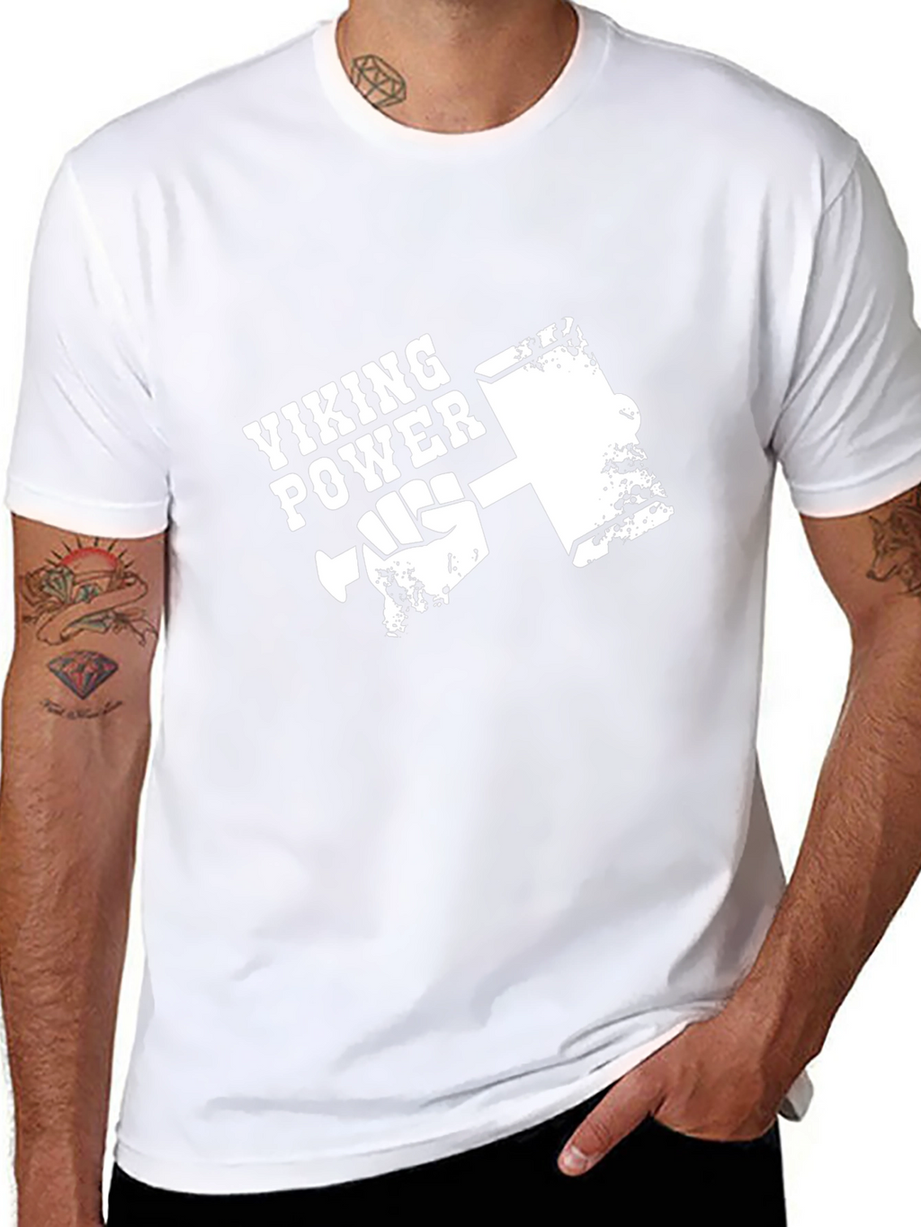 Viking Power Hammer T-Shirt - Black