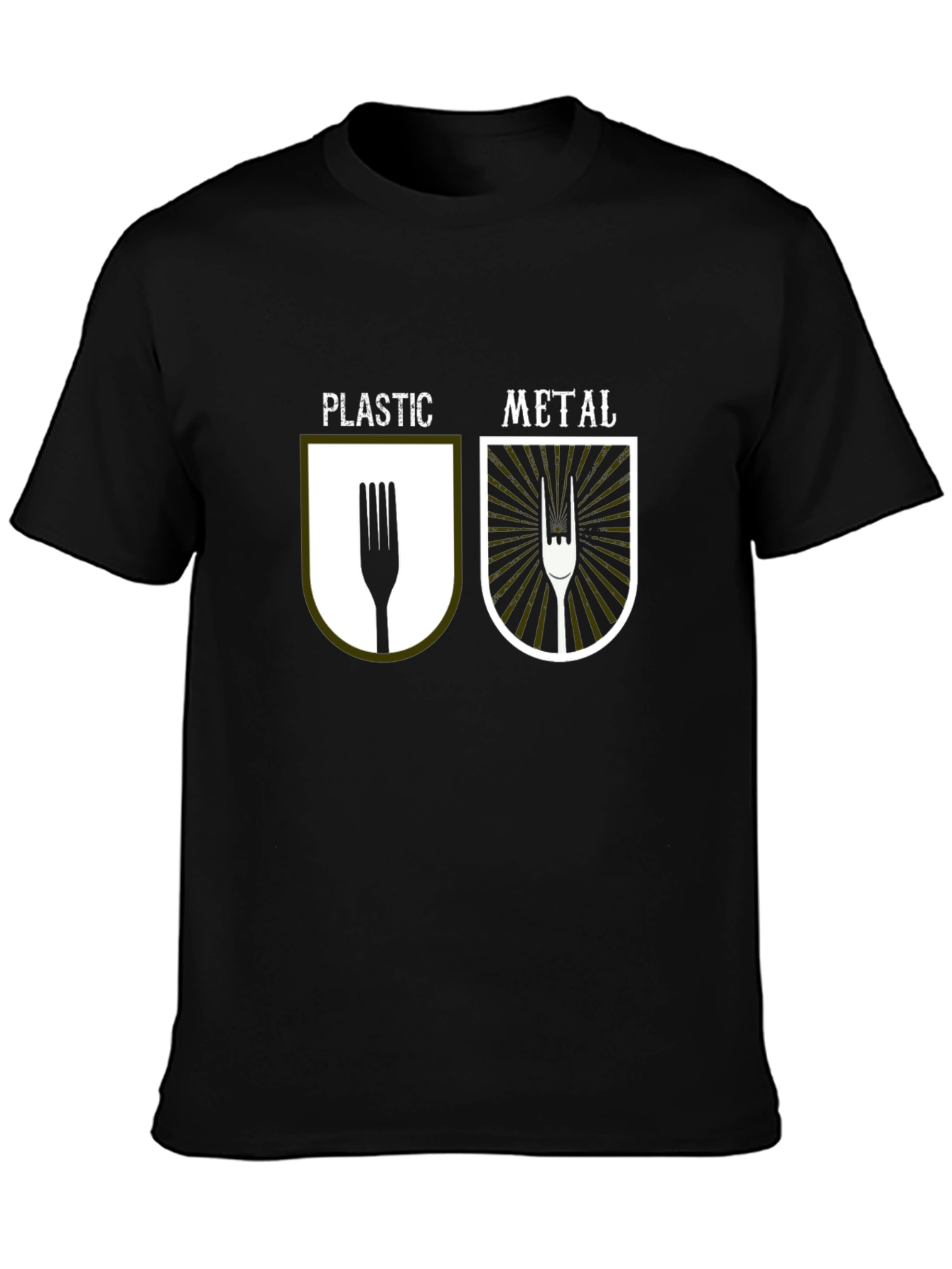 Plastic Metal Fork T-Shirt