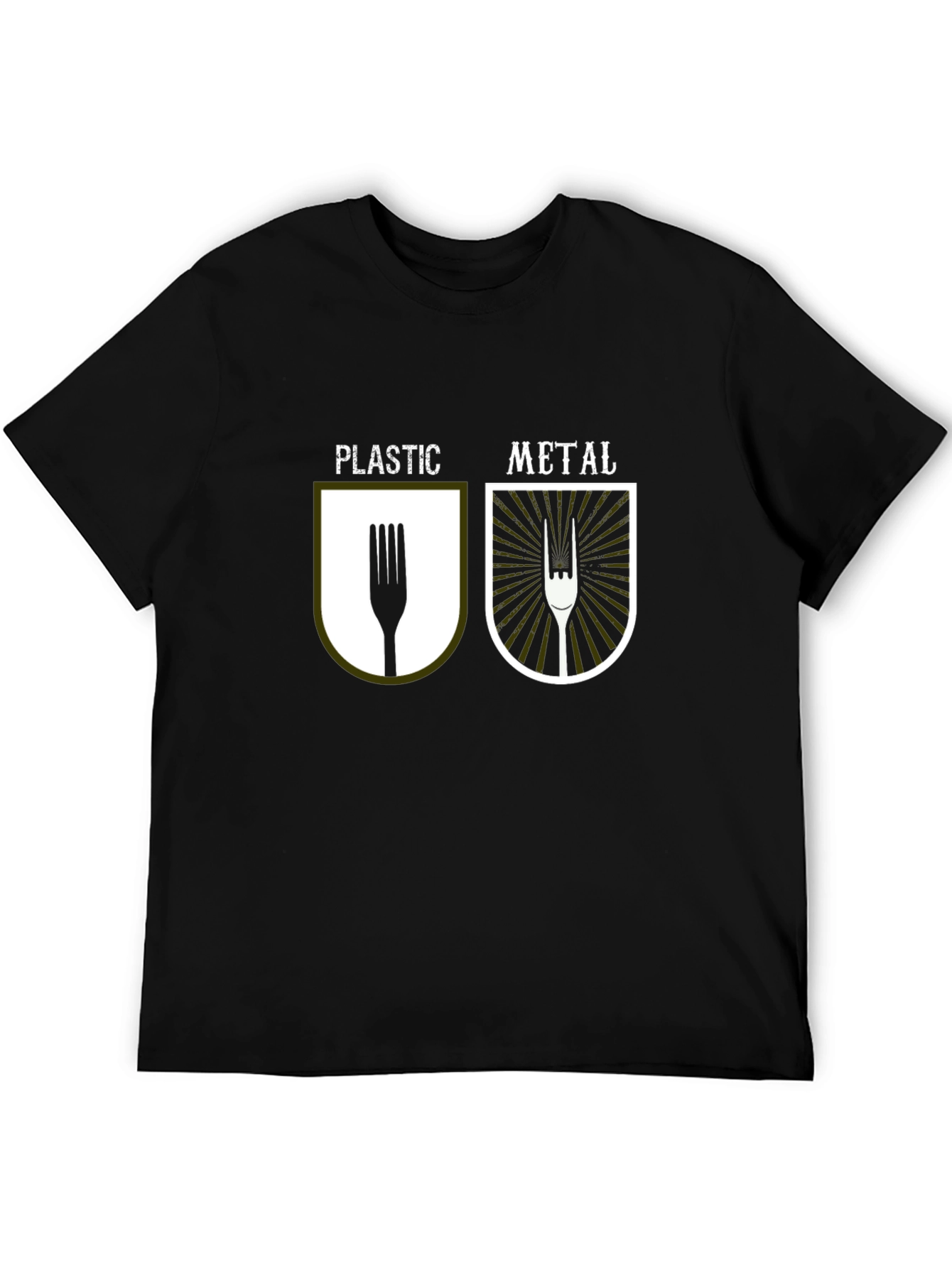 Plastic Metal Fork T-Shirt