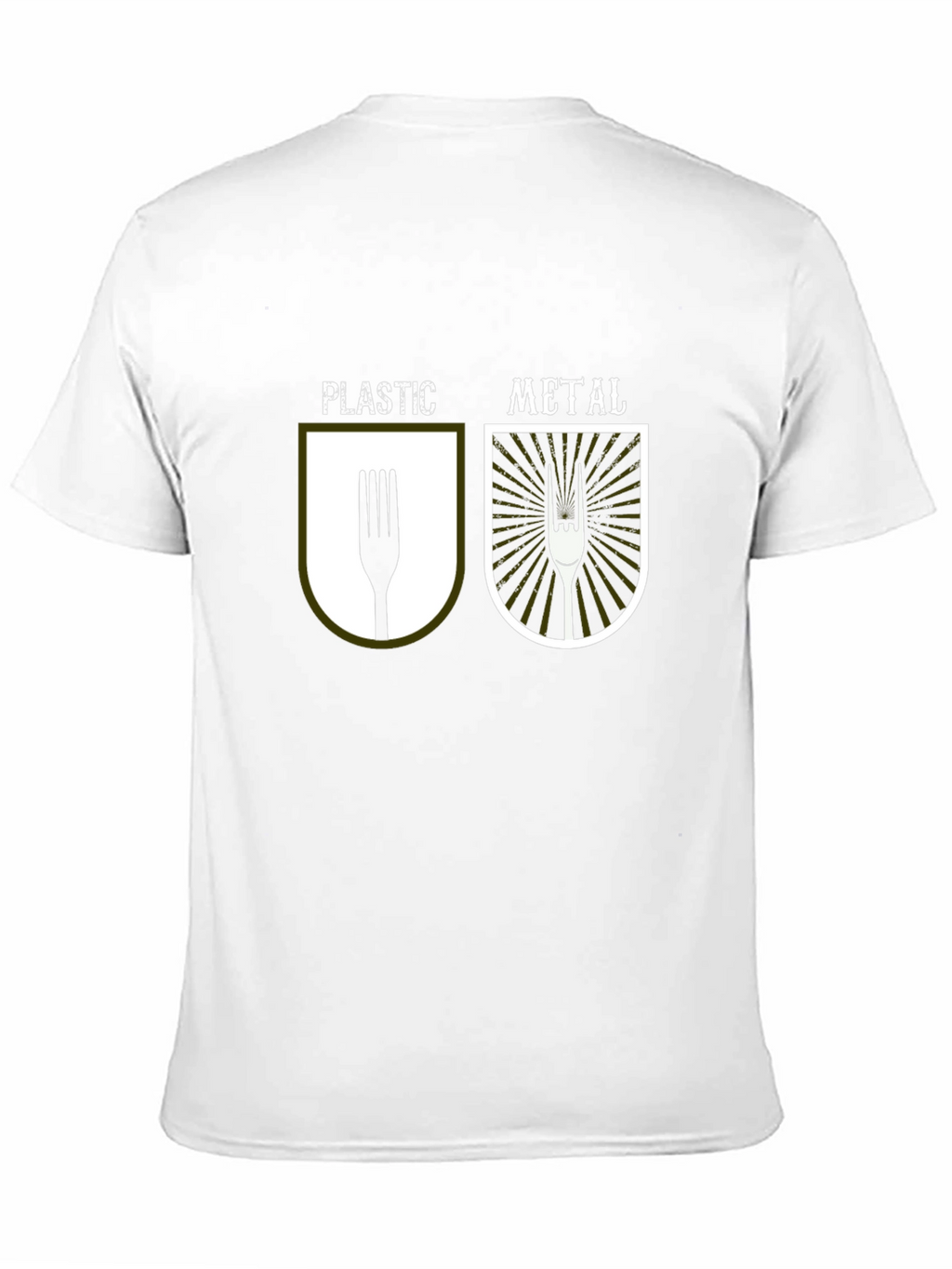 Plastic Metal Fork T-Shirt