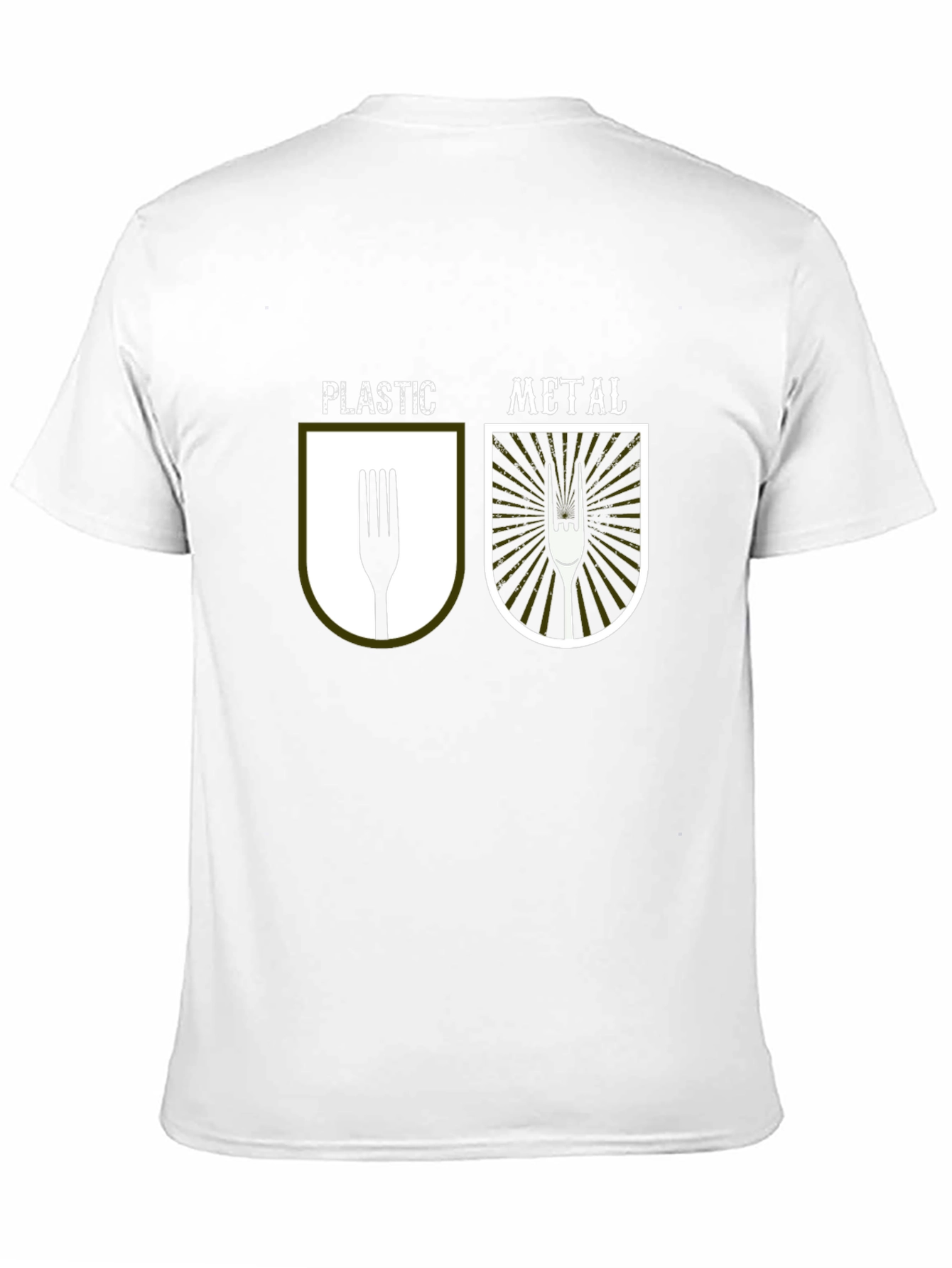 Plastic Metal Fork T-Shirt