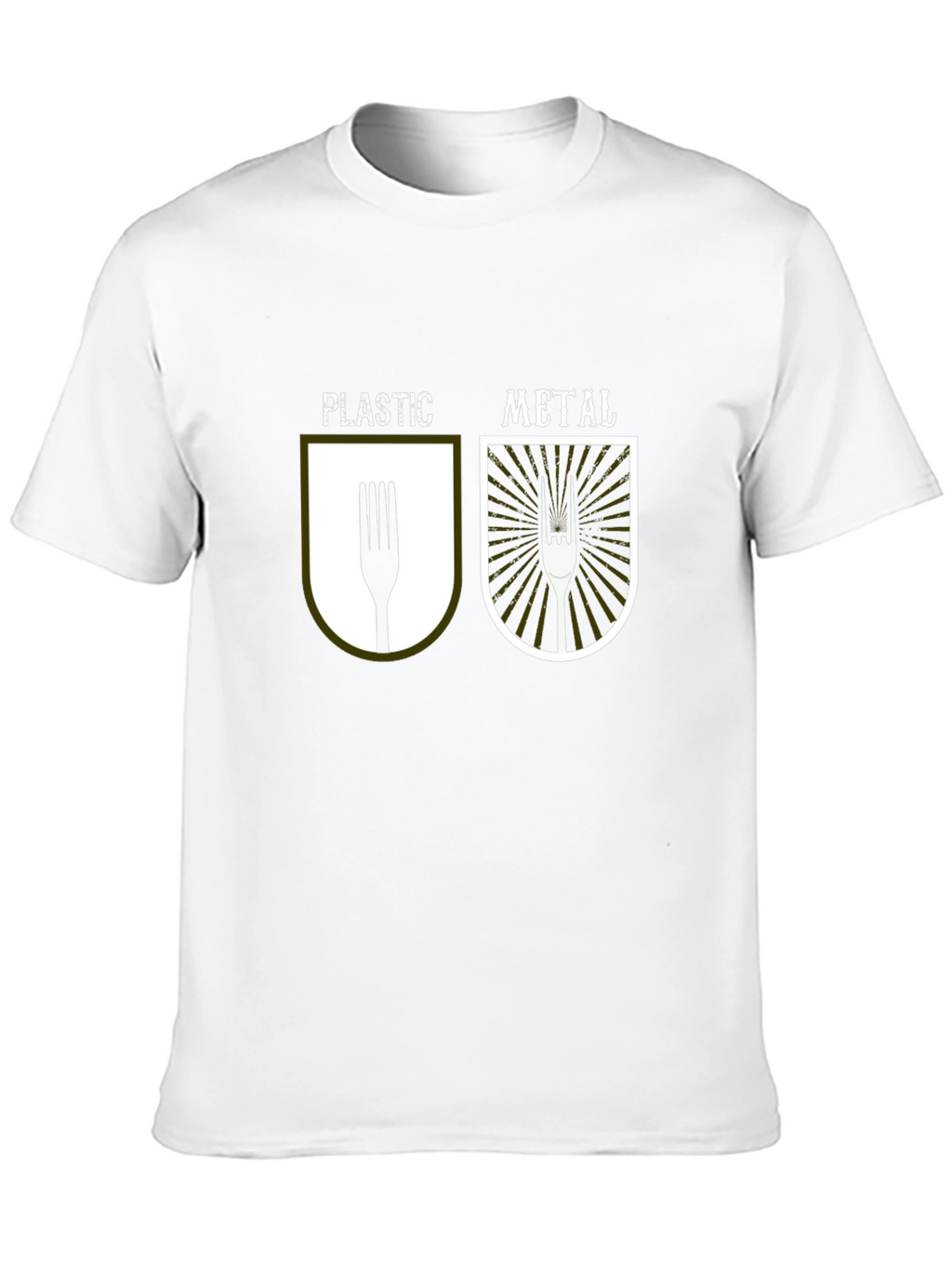 Plastic Metal Fork T-Shirt