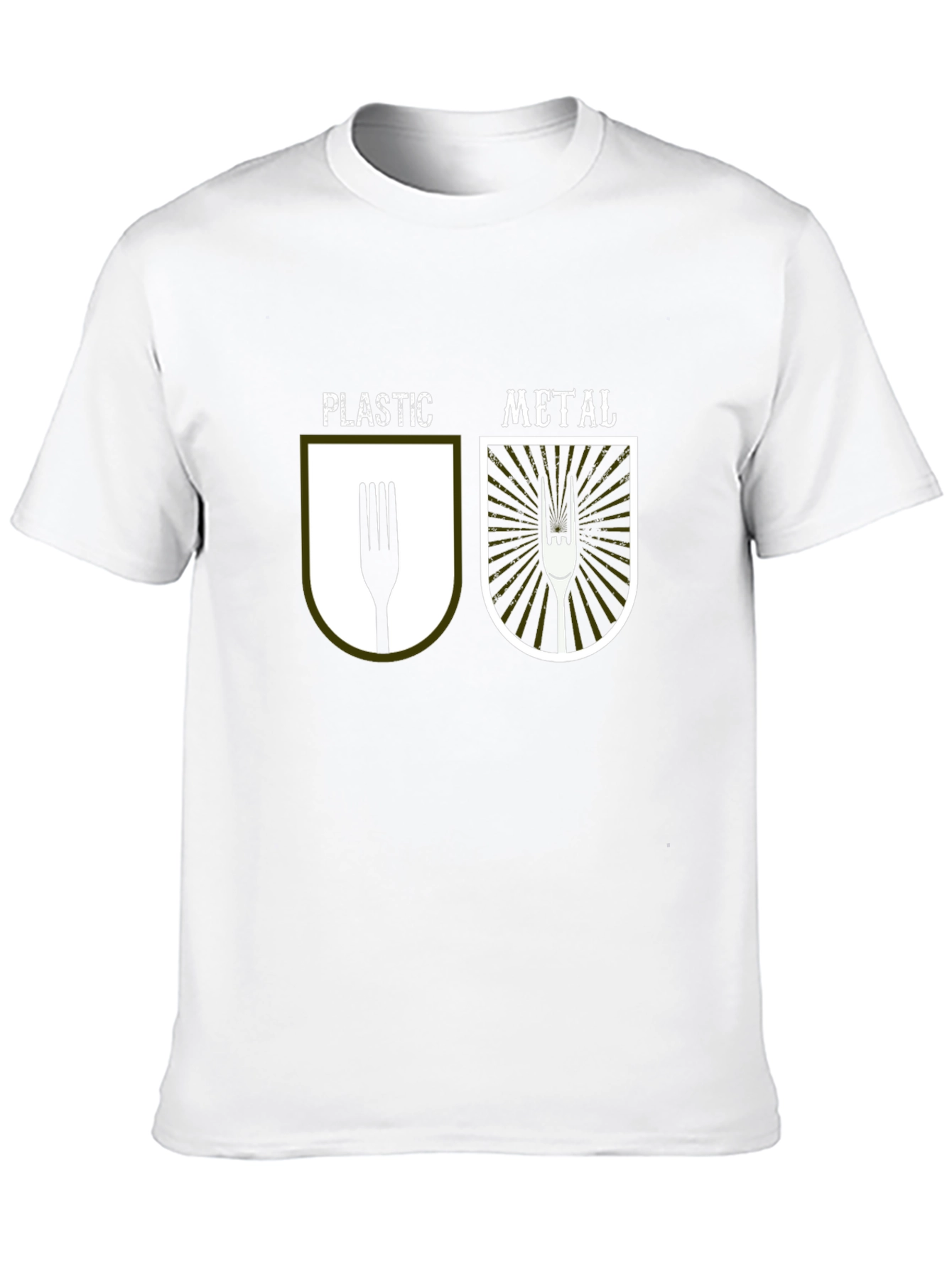 Plastic Metal Fork T-Shirt