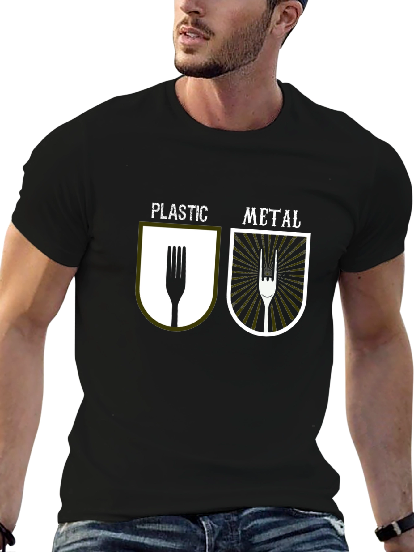 Plastic Metal Fork T-Shirt