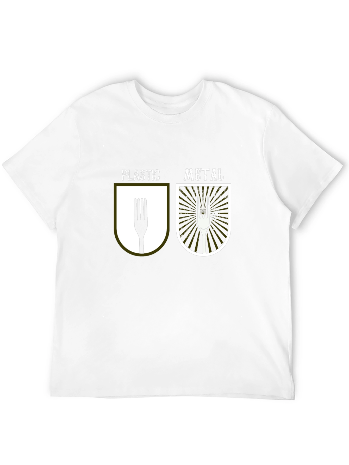 Plastic Metal Fork T-Shirt