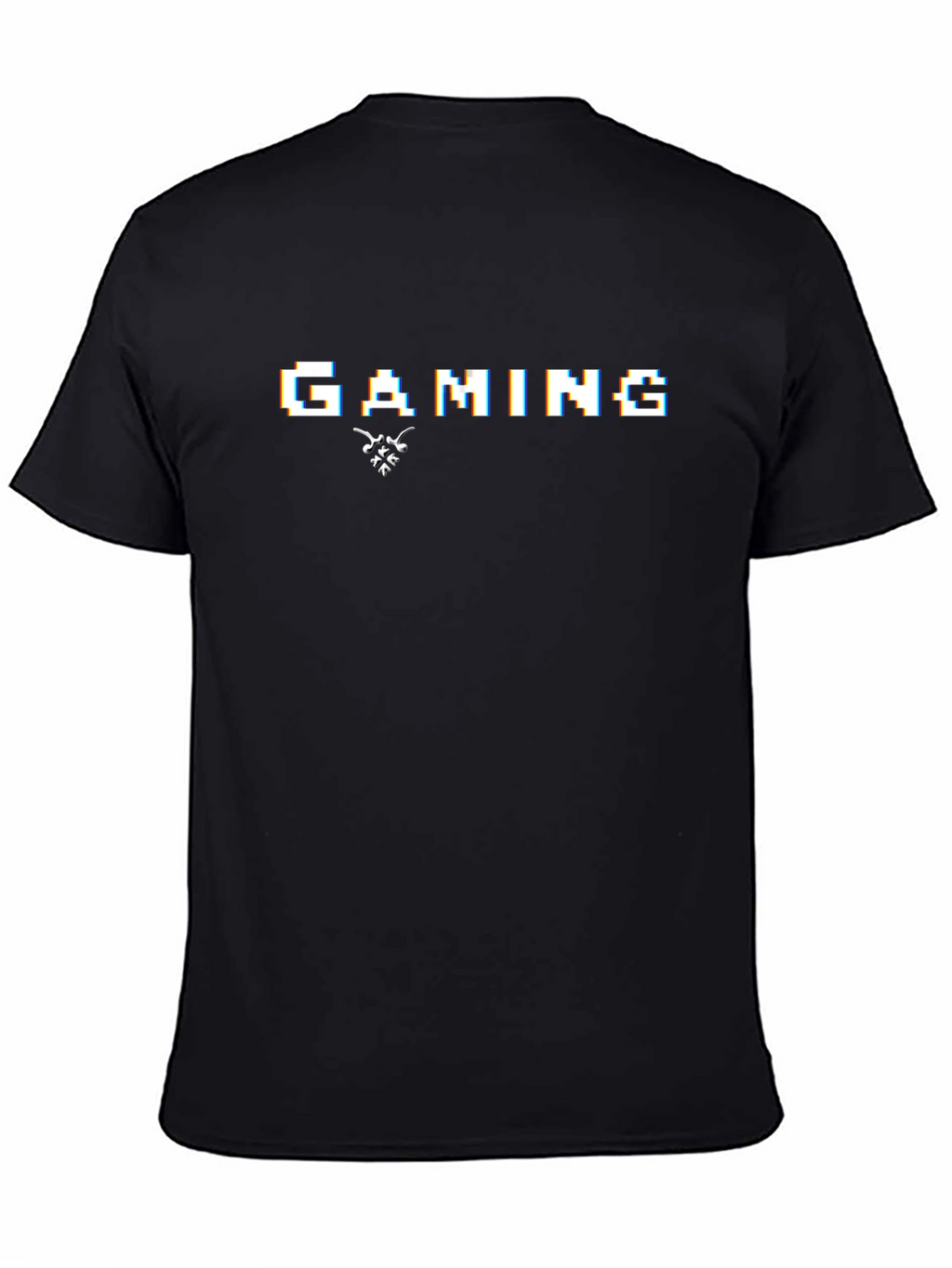 Gaming Pixel Art Black T-Shirt