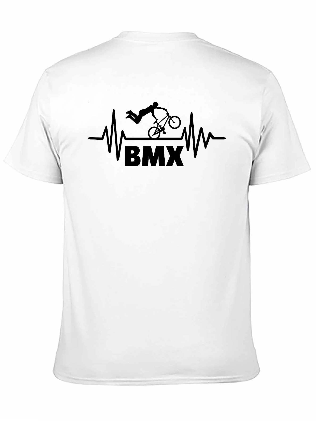 BMX Heartbeat Black T-Shirt