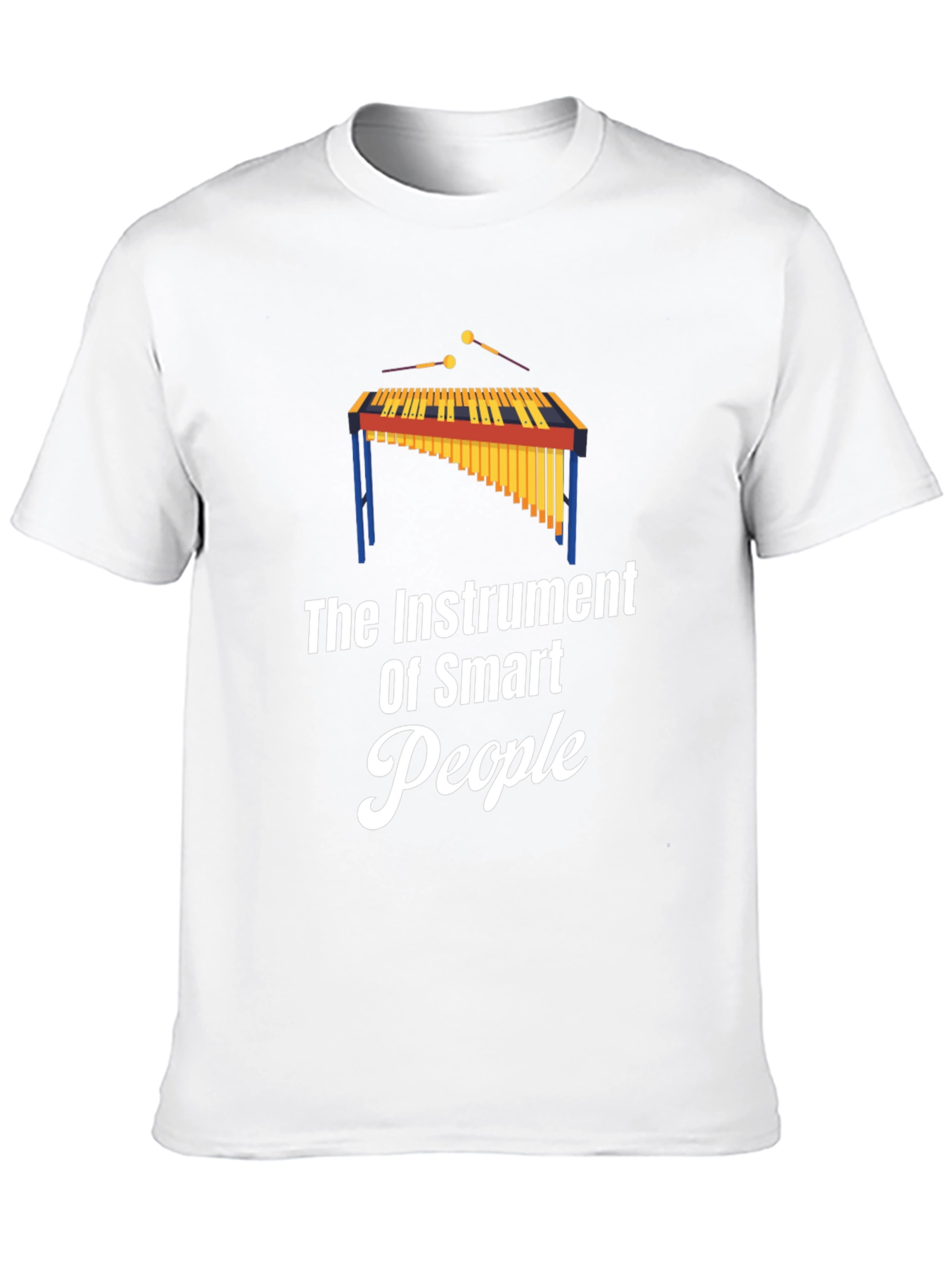 Smart People Marimba Graphic Tee - Black T-Shirt