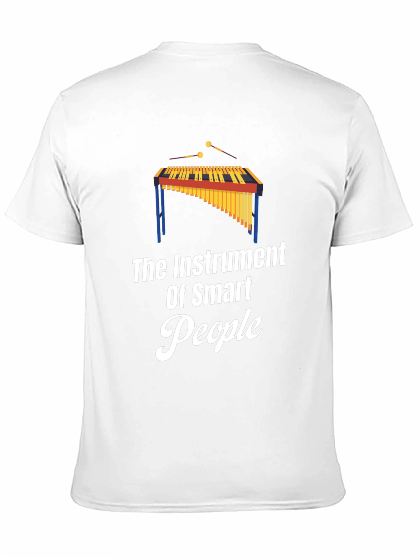 Smart People Marimba Graphic Tee - Black T-Shirt