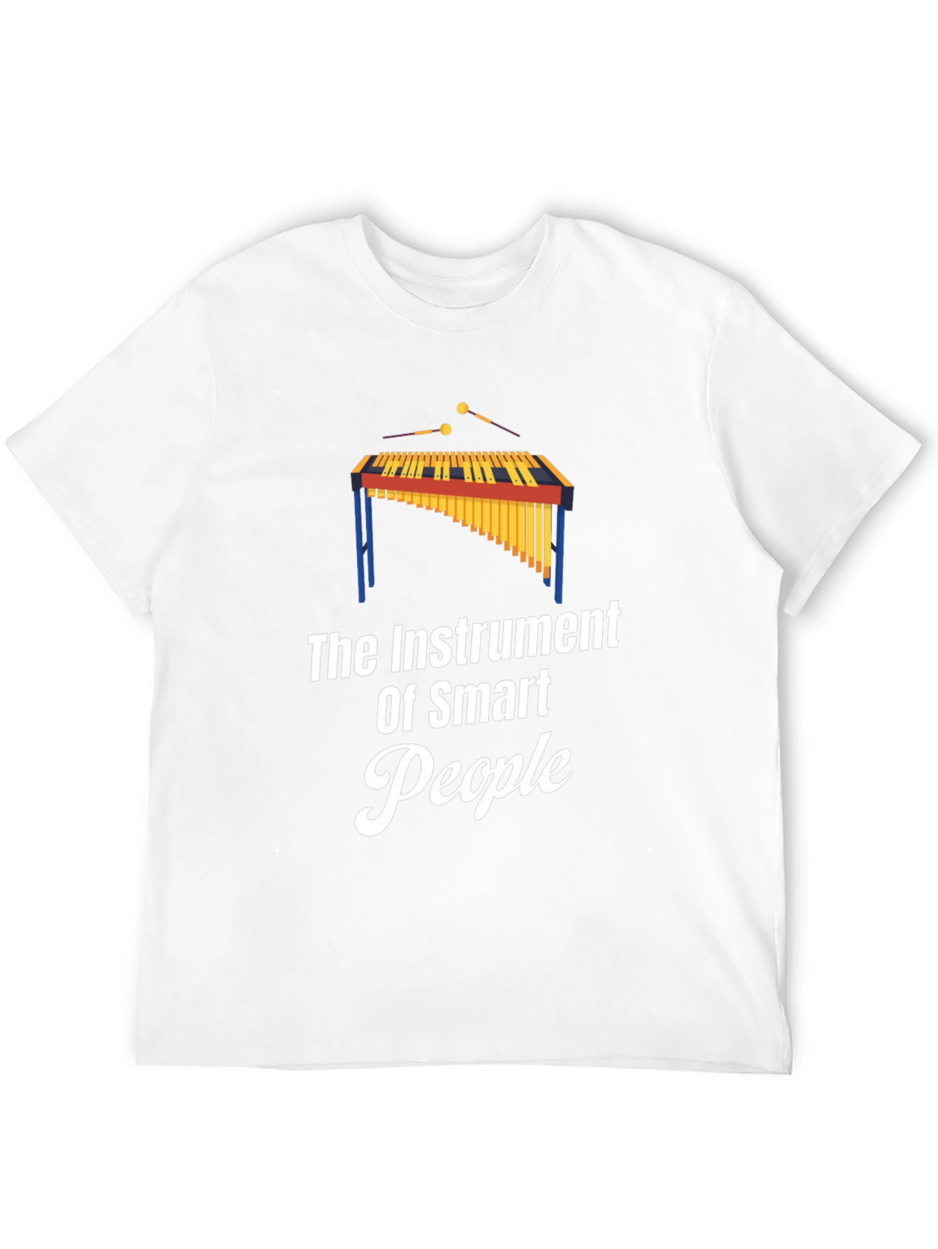 Smart People Marimba Graphic Tee - Black T-Shirt