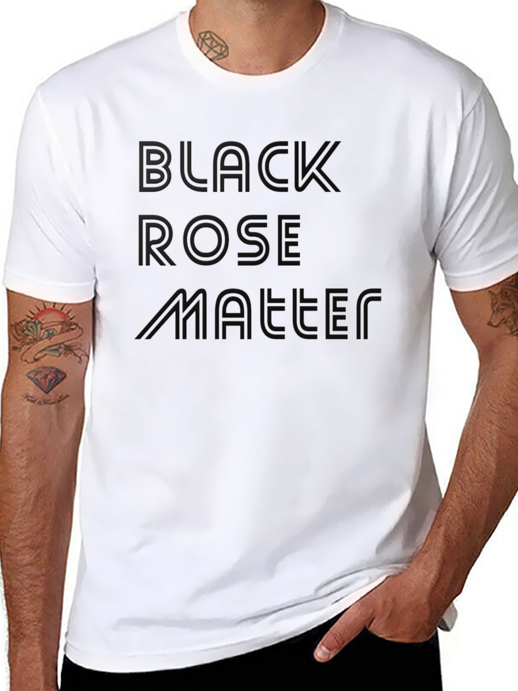 Black Rose Matter Graphic Tee