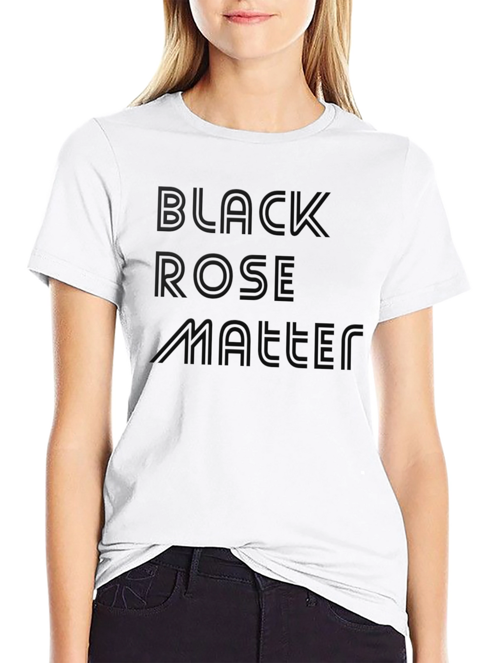 Black Rose Matter Graphic Tee