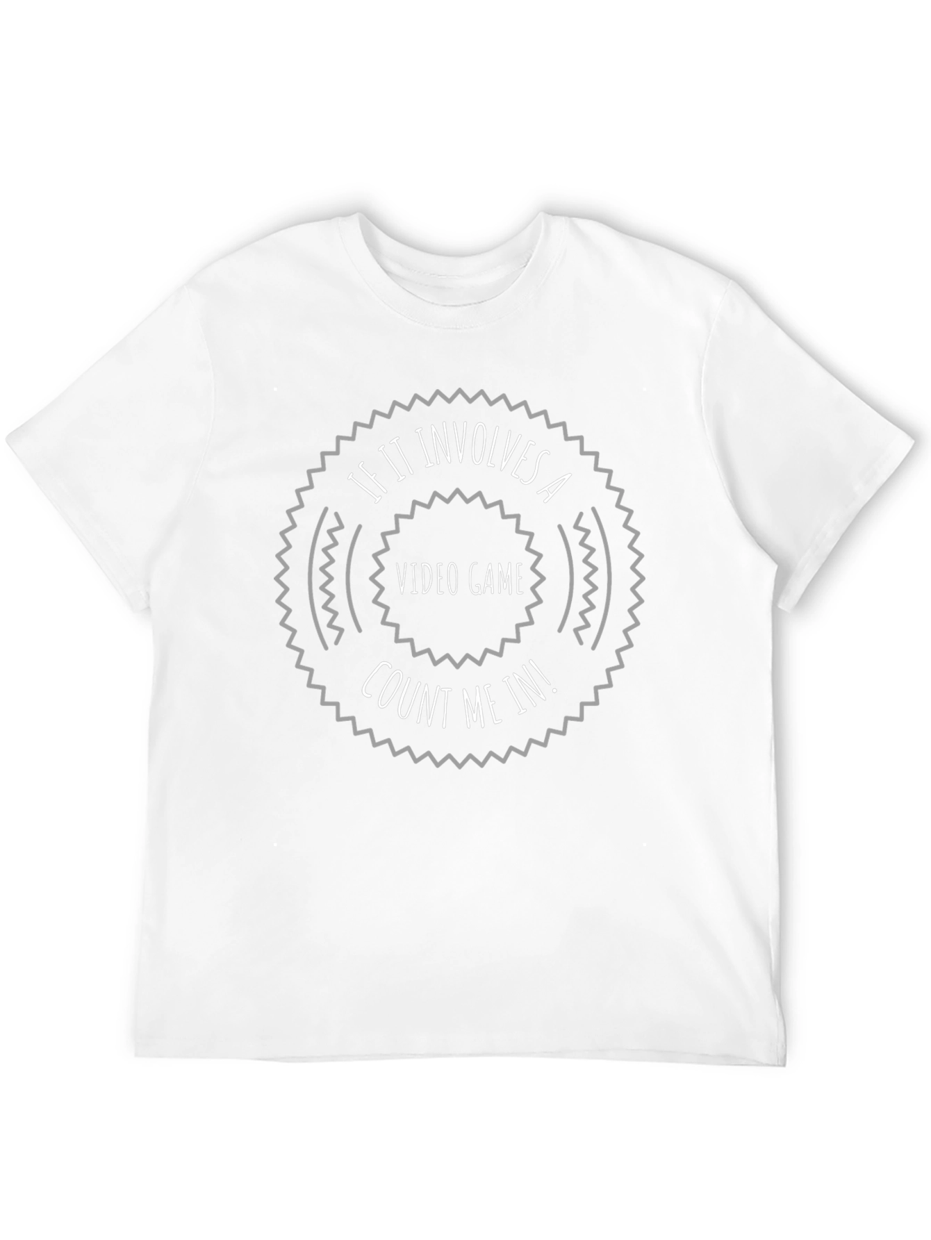 Video Game T-Shirt - Count Me In! Black Tee